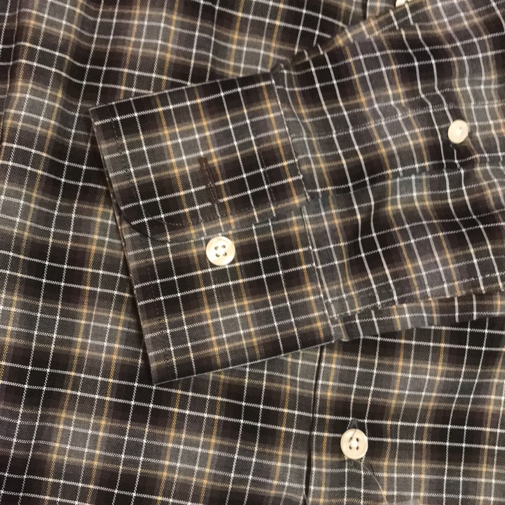 ❤️233)NWT Mens long sleeve casual shirt by Joseph Abboud. Size medium - Picture 5 of 9